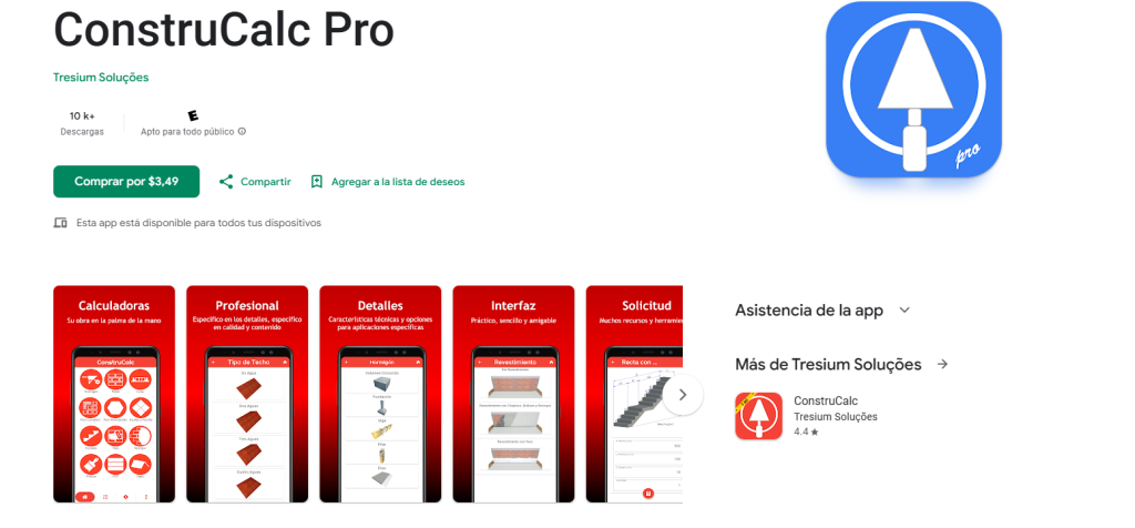 app construcalc pro