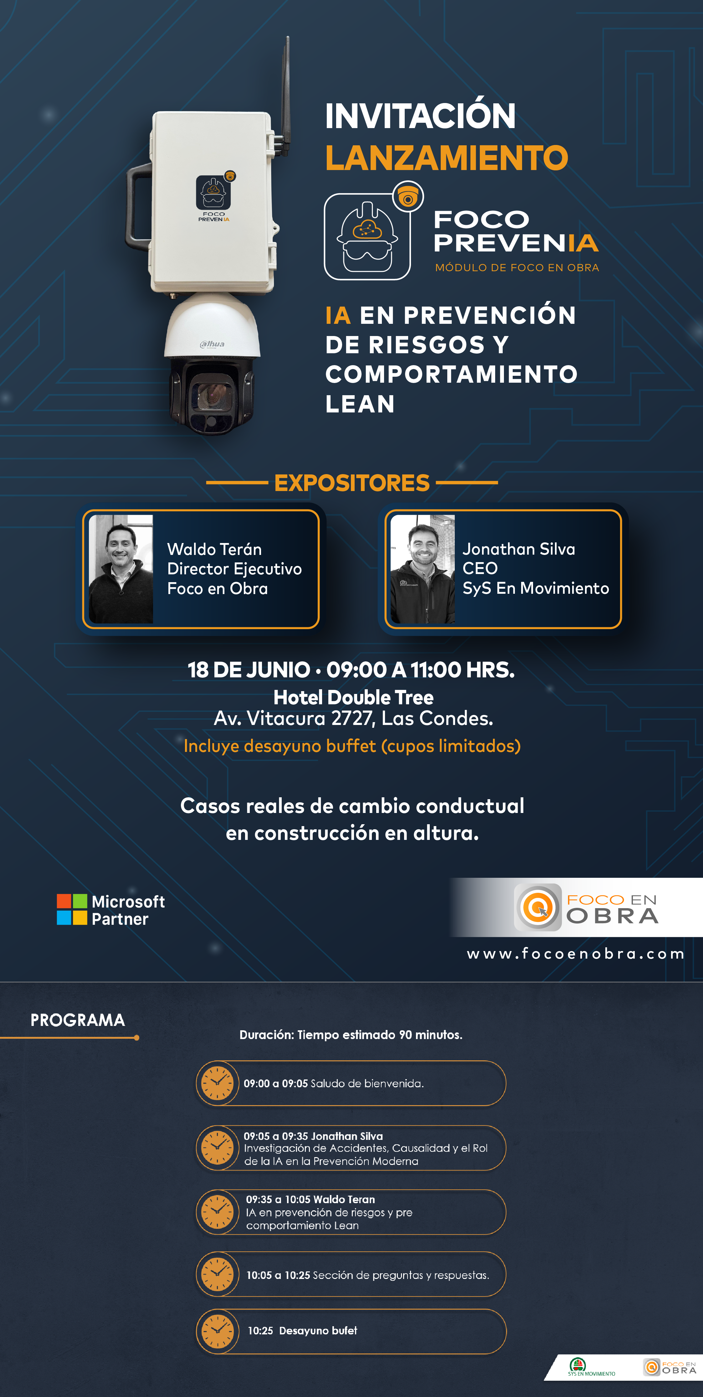 Invitación Foco PrevenIA